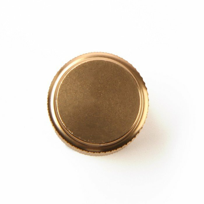 Ручка кнопка CAPPIO PK327, d=20 мм, цвет золото (комплект из 14 шт) - фотография № 3