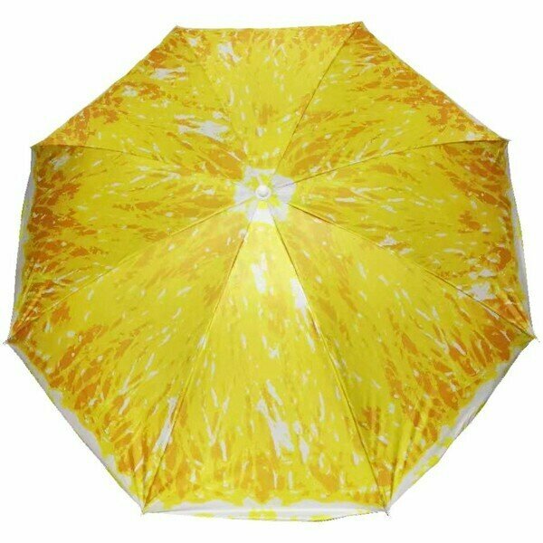 Зонт пляжный D 170см, h 190см "Лимон" ДоброСад - фотография № 2