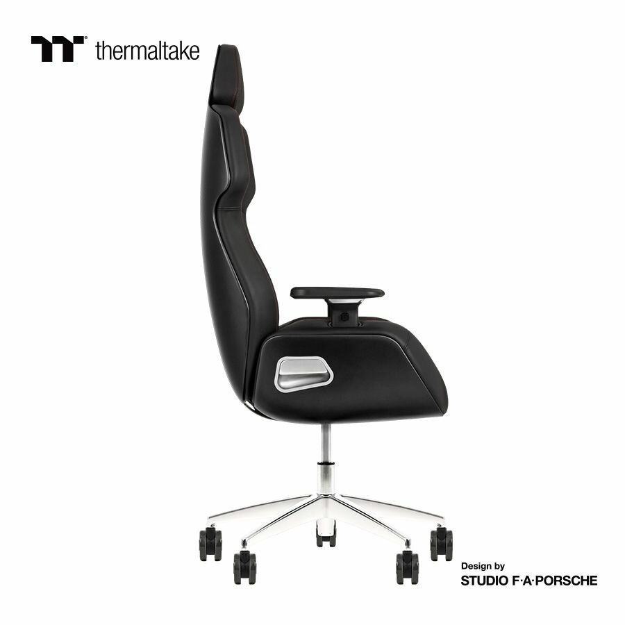 Игровое кресло Thermaltake Argent E700 Gaming Chair Storm Black,Comfort size,4D/75 mm Storm Black,Comfort size,4D/75 mm - фотография № 4