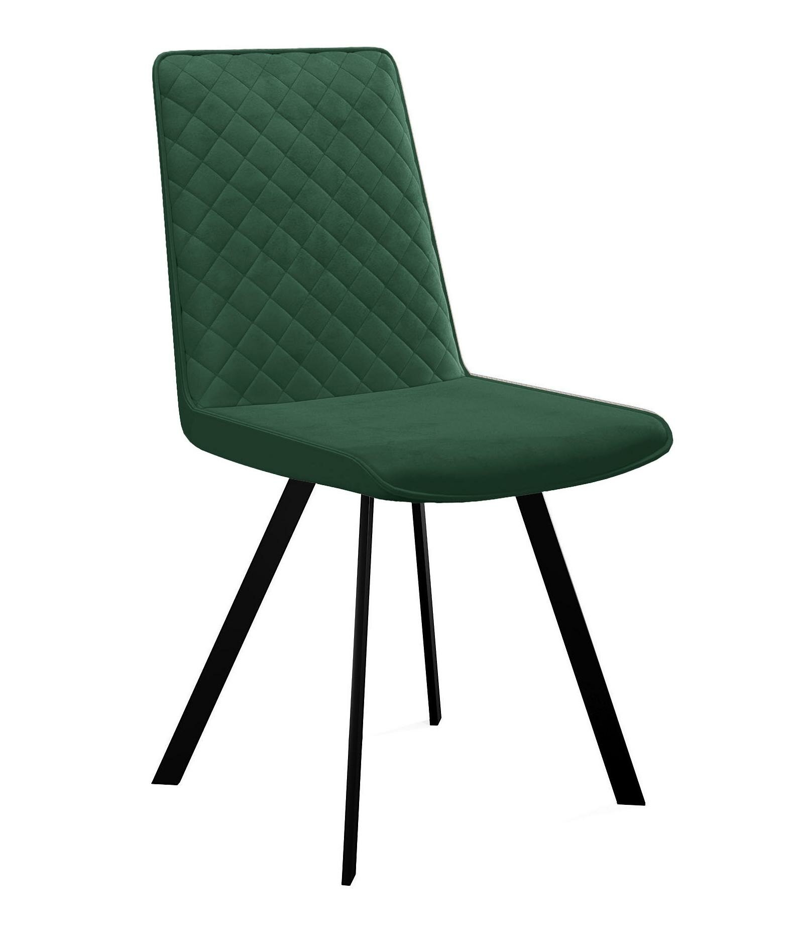 Стул DIK DikLine 202 В10 GREEN, ножки черные