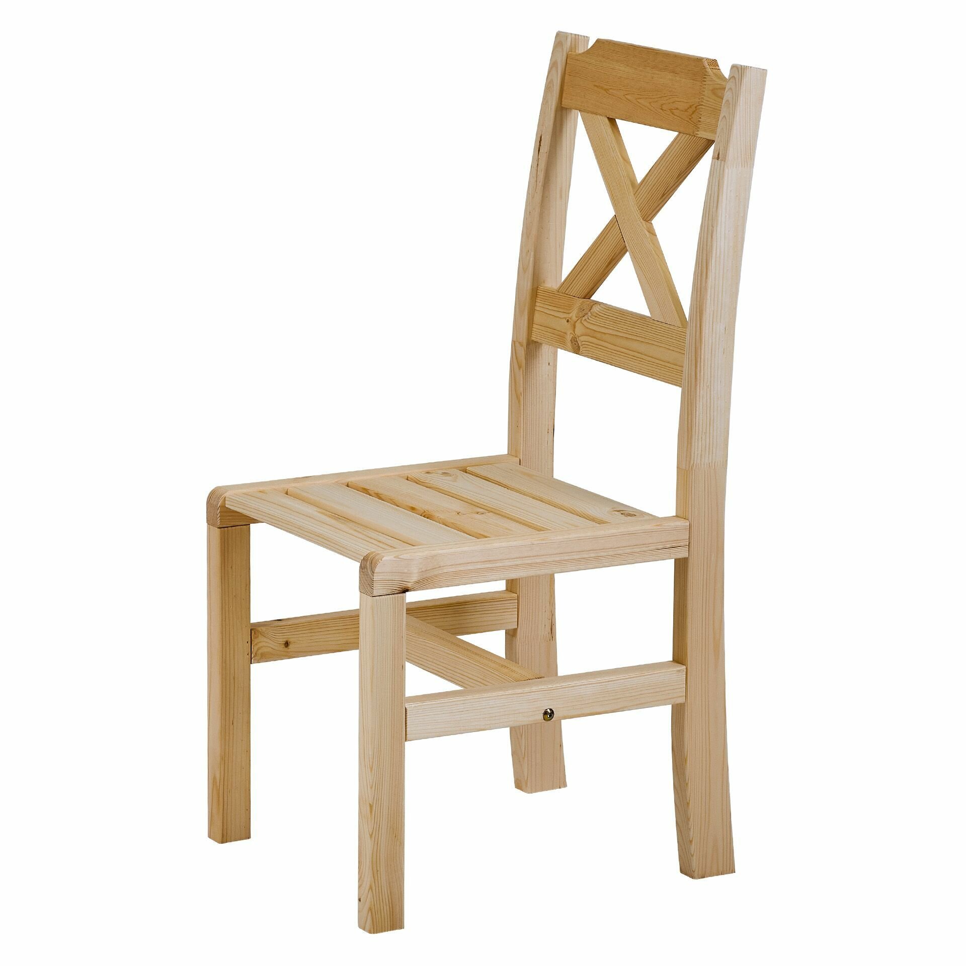 Деревянный стул кухонный, обеденный стул со спинкой, больмен - фотография № 2