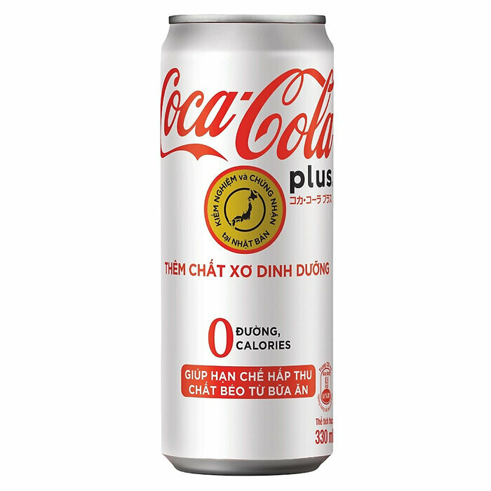 Газированный напиток Coca-Cola Plus (0 калорий) (Вьетнам), 330 мл (3 шт) - фотография № 3