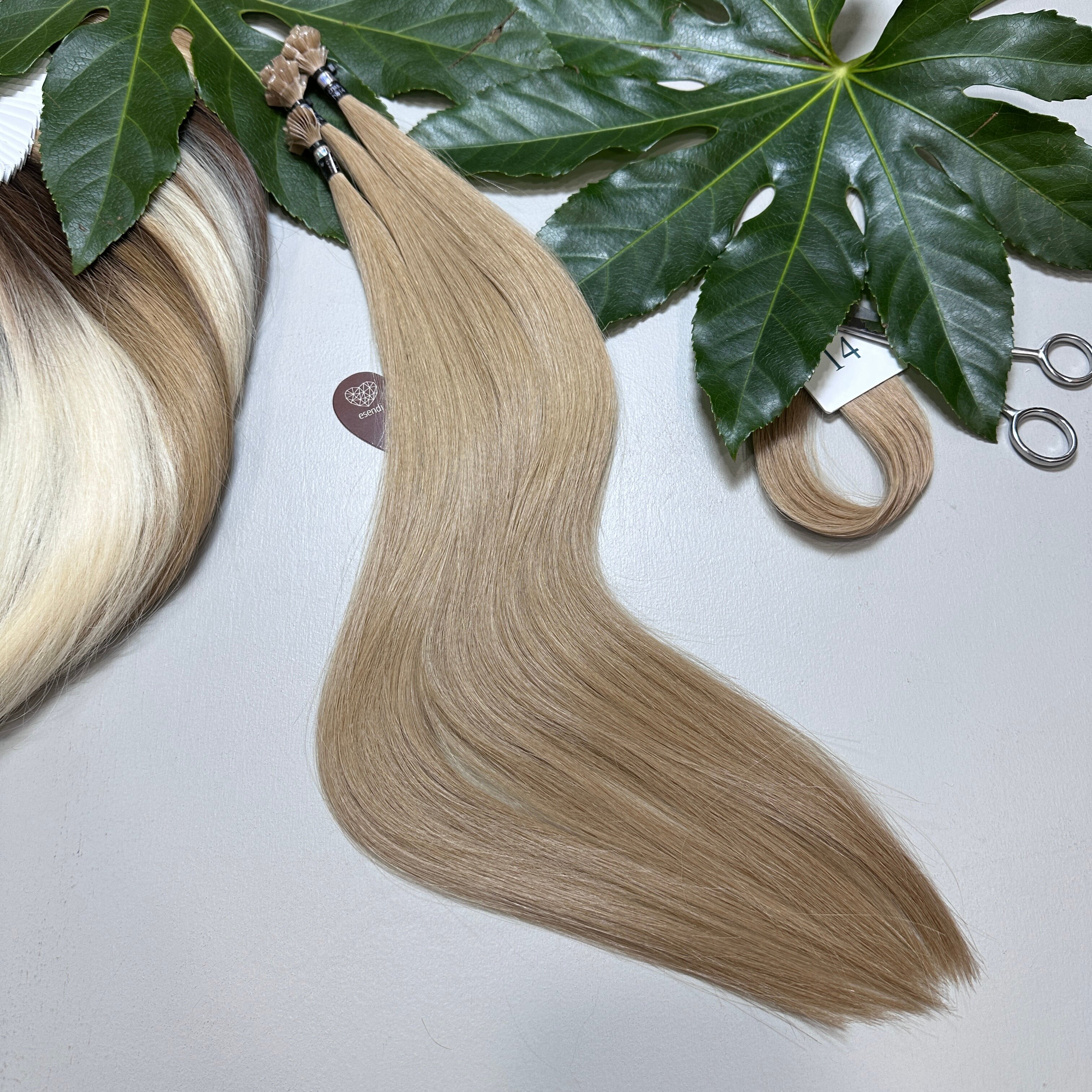 Волосы Belli Capelli славянские стандарт на классической капсуле 40 см