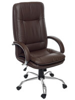 Компьютерное кресло Роскресла Импульс-2 офисное, обивка: экокожа, цвет: коричневый