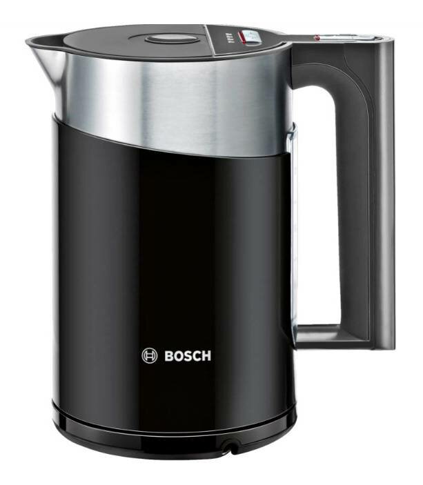 Чайник электрический Bosch TWK861P3RU черный, пластик