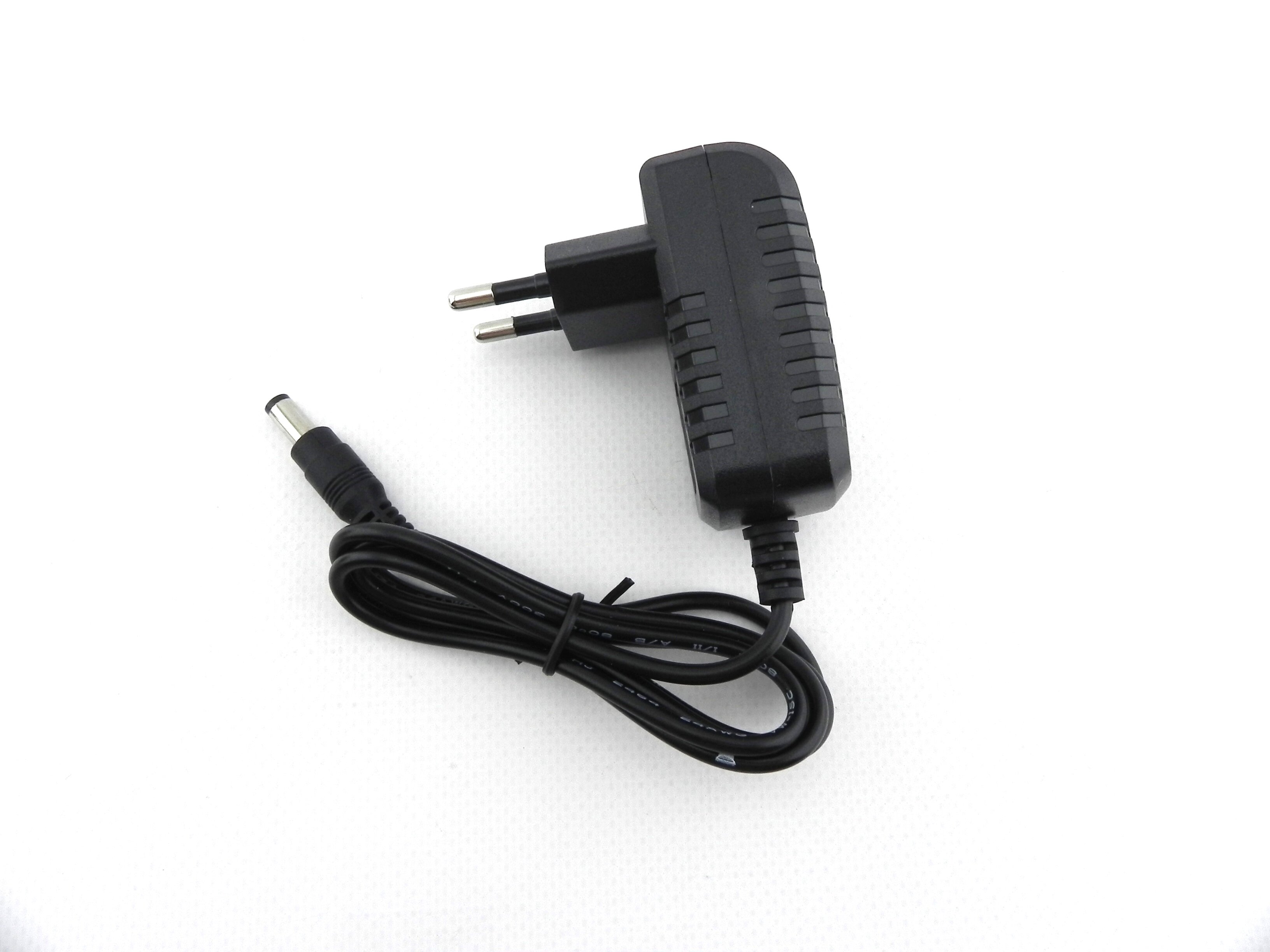 Блок питания для синтезаторов 12V 0.5A 6W 5.5x2.5 внешний(+) внутри(-) прямой штекер как ACN/ACO/ACJ — фото 2