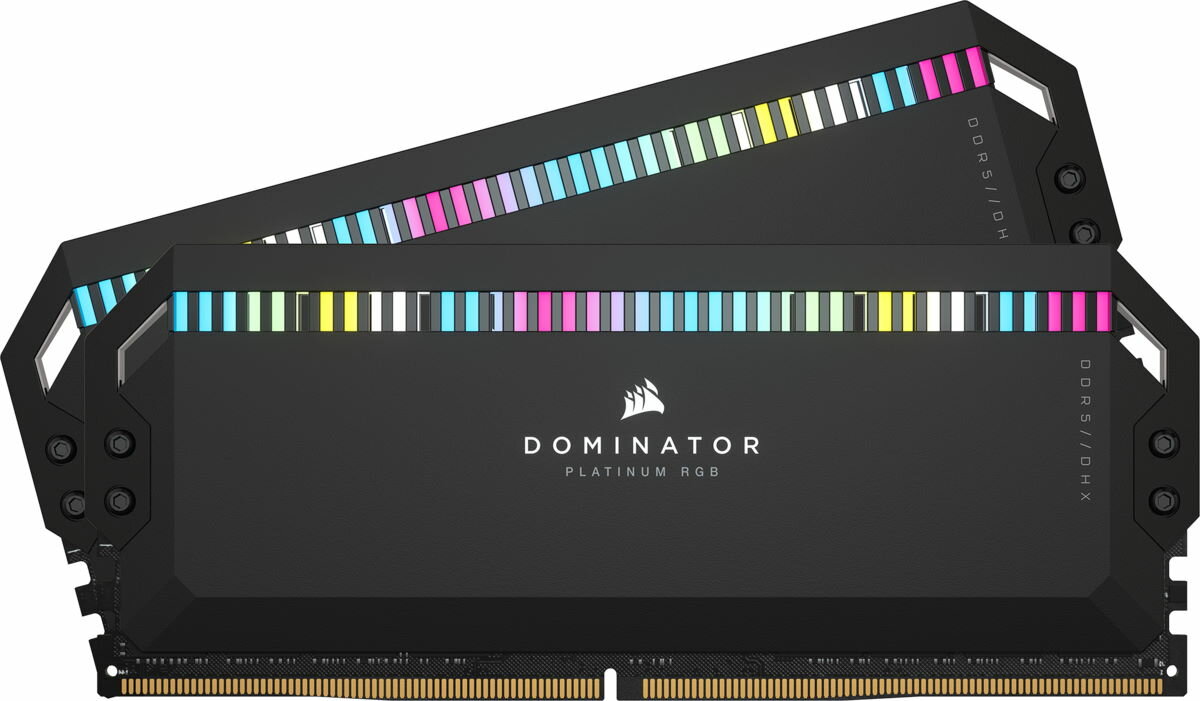 Оперативная память для компьютера Corsair DOMINATOR PLATINUM RGB DIMM 64Gb DDR5 5600 MHz CMT64GX5M2X5600C40 CMT64GX5M2X5600C40