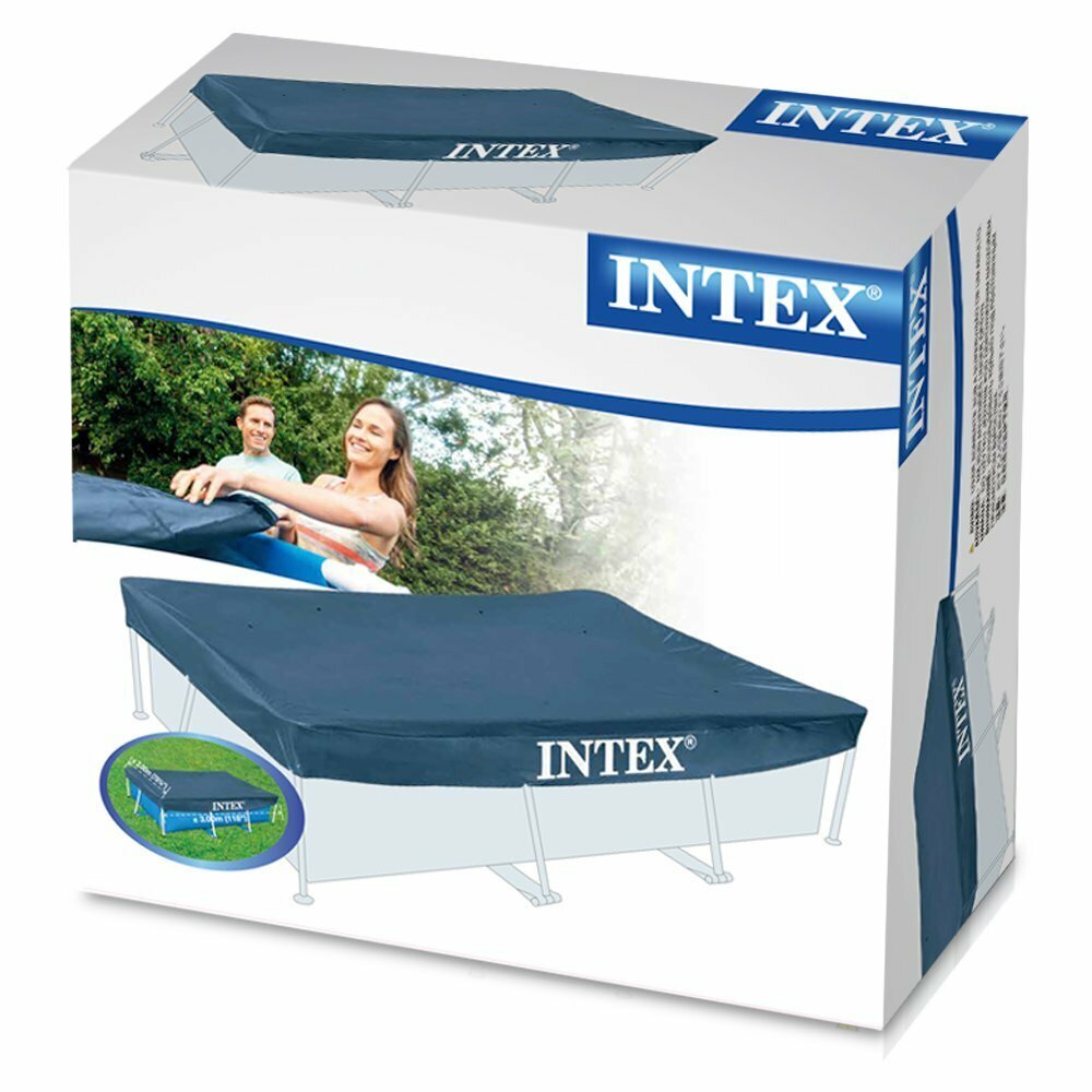 Тент на бассейн Easy Set, диаметр 396 см, 28026 INTEX - фотография № 2