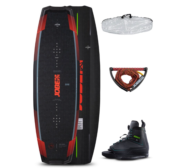 JOBE Вейкборд JOBE 22 Logo Wakeboard 138 & Unit Bindings Package