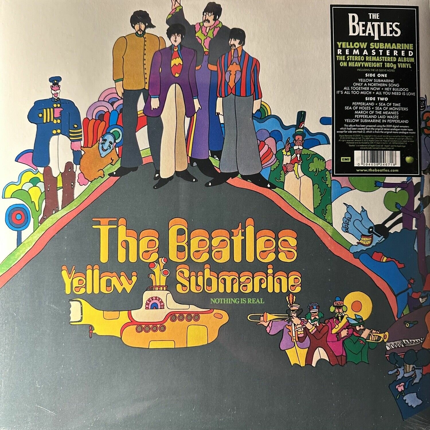 Виниловая пластинка The Beatles Yellow - Submarine (Европа)