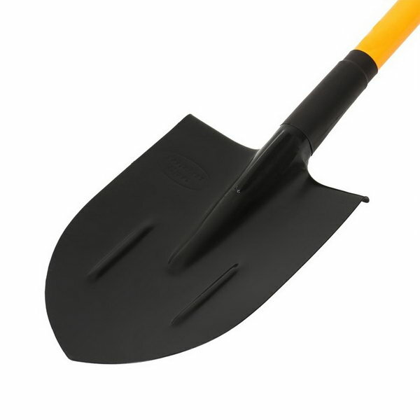 Лопата штыковая, острая, L = 118 см, металлический черенок с ручкой - фотография № 2