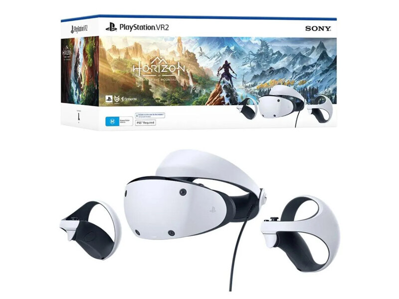 Комплект игровых аксессуаров виртуальной реальности Sony PlayStation VR2 CFI-ZVR1 + игра Horizon: Call of the Mountain