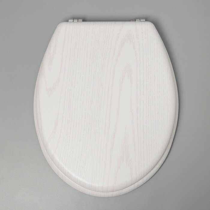 Сиденье для унитаза, 45×35×5 см, цвет белый - фотография № 2