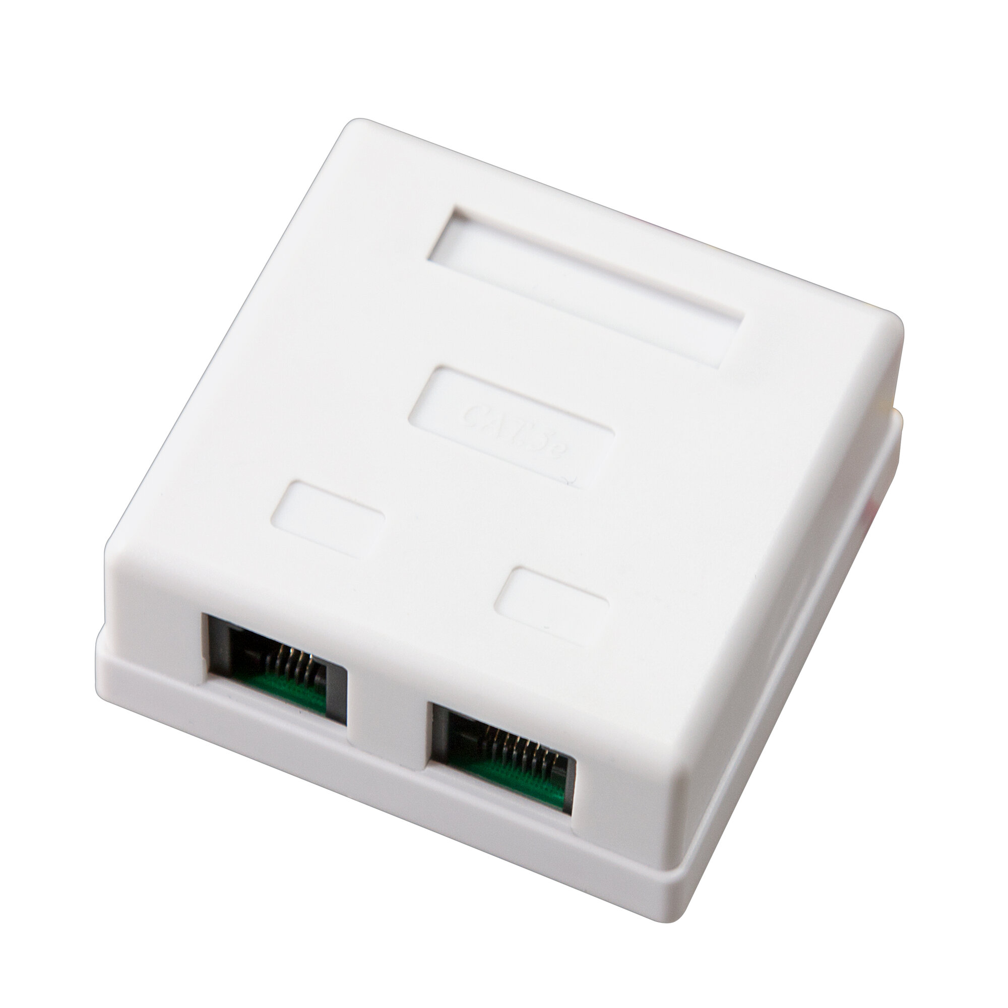 фото Розетка комбинированная внешняя, UTP RJ-45(8P8C) + RJ-11(6P-4C) REXANT