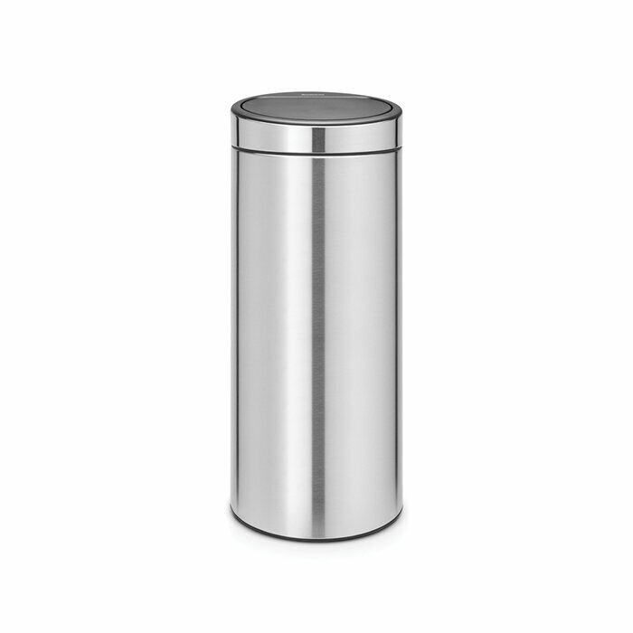 Мусорный бак 30 л Brabantia Touch Bin New металлик