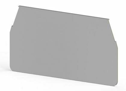 фото Klemsan 450229 Концевой сегмент на измер. клеммники WGO3, (серый); NPP WGO3