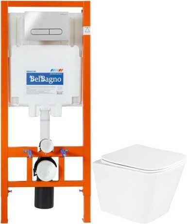 BelBagno    BelBagno Due BB3103CHR/SC +   BelBagno BB002-80 + BB005-PR-CHROME