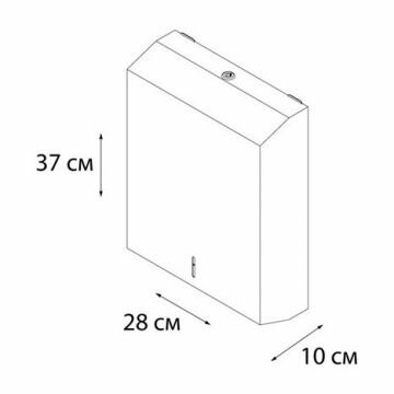 Держатель бумажных полотенец Fixsen Hotel FX-31027A Хром - фотография № 2