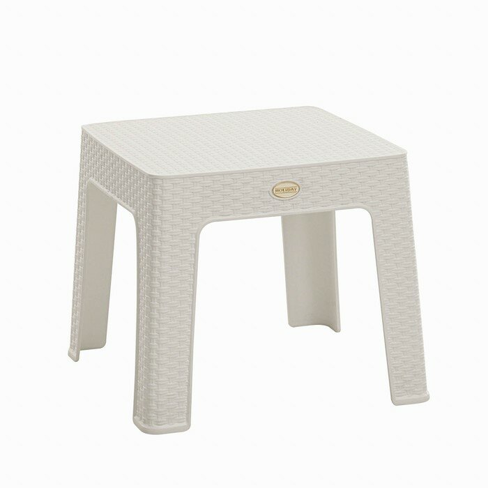 Набор садовой мебели "Милан" 3 предметов: 2 кресла, стол, белый - фотография № 2