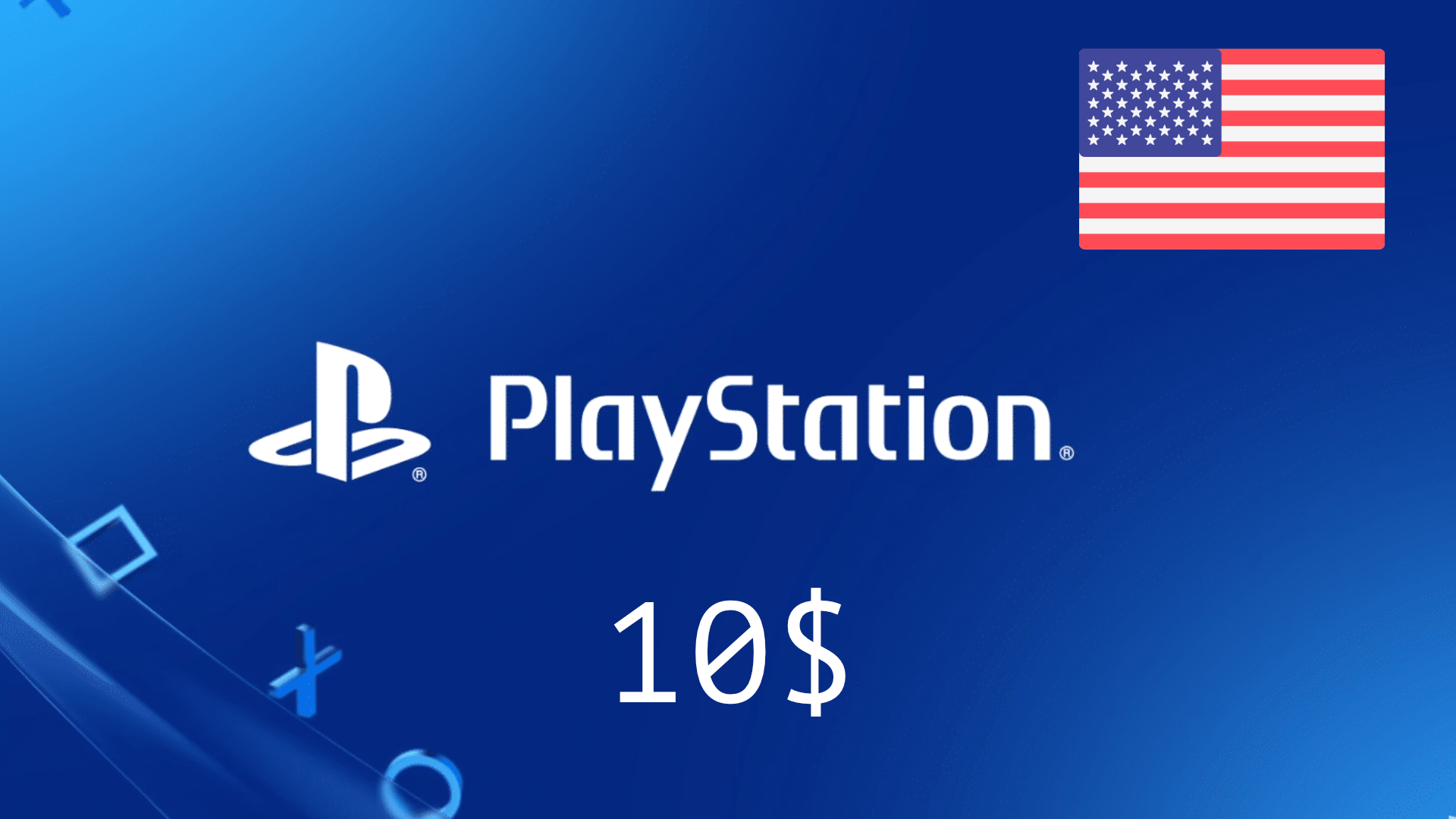 Пополнение счета Sony PlayStation Store США