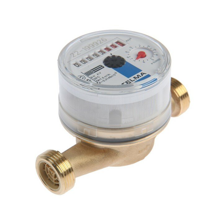 фото Счетчик воды ITELMA WFK20.D1100, для холодной, 1/2", L=110 мм, без комплекта присоединения