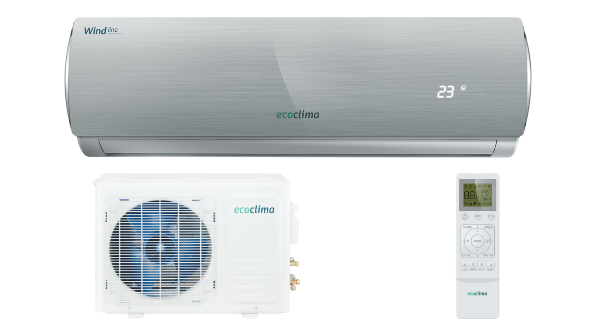 Кондиционер Ecoclima Wind Line Inverter EC/I-12QC/ECW/I-12QCG Сплит-система