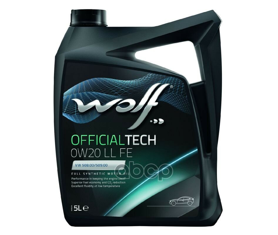 Синтетическое моторное масло Wolf Officialtech 0W20 LL FE