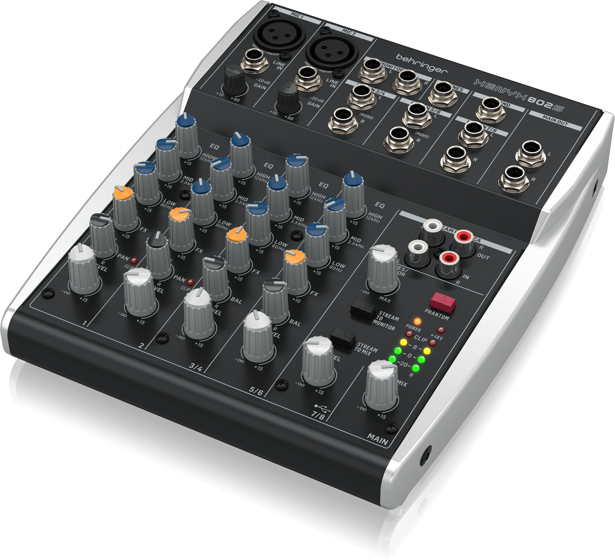 Аналоговый микшер Behringer XENYX 802S