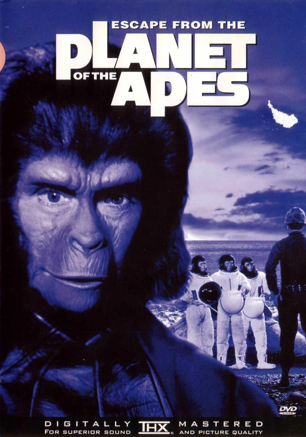 Бегство с планеты обезьян (1971) (DVD-R)