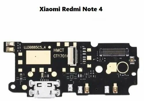 Шлейф для Xiaomi Redmi Note 4 нижняя системная плата системный разъем зарядки / микрофон