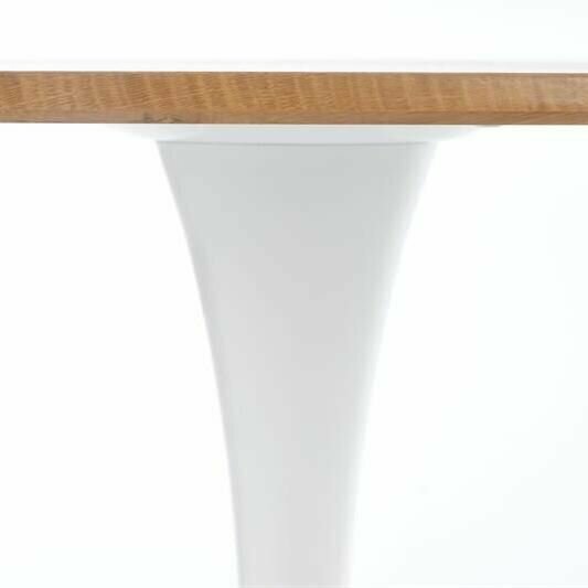 Стол обеденный Halmar STING (натуральный/белый) - фотография № 4