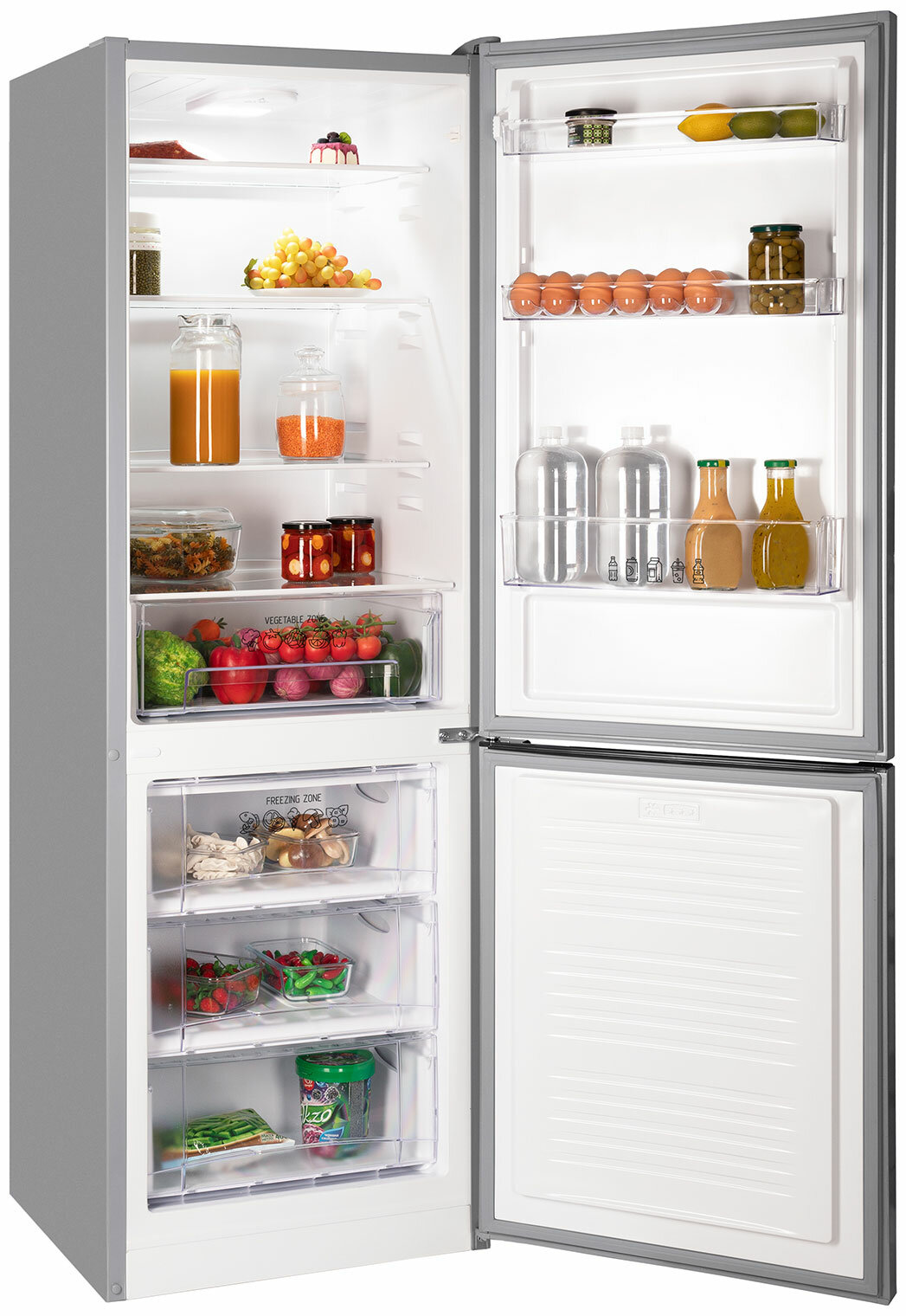 Двухкамерный холодильник NordFrost NRB 132 S - фотография № 2