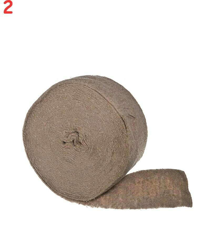 фото Утеплитель межвенцовый джутовый 4-6 мм 0,15х20 м (2 шт.)