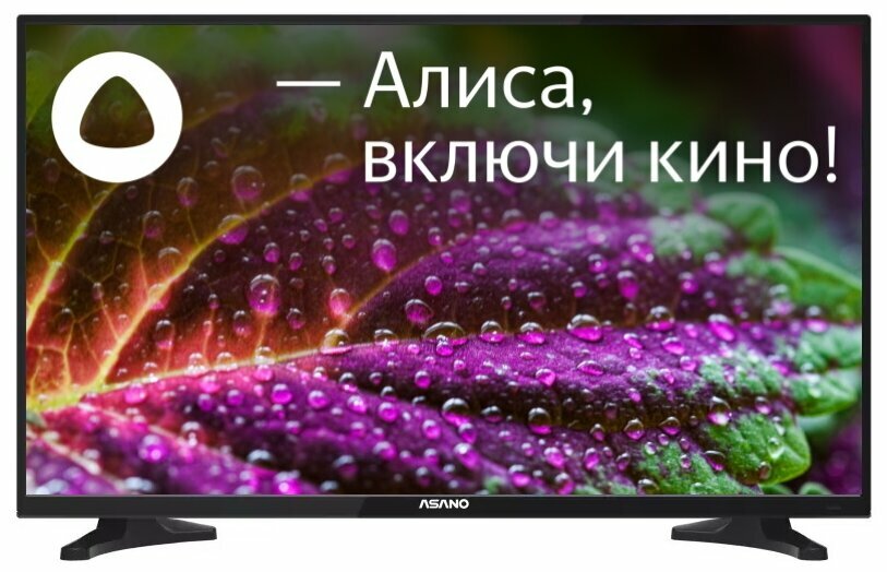 32" Телевизор Asano 32LH8010T, черный