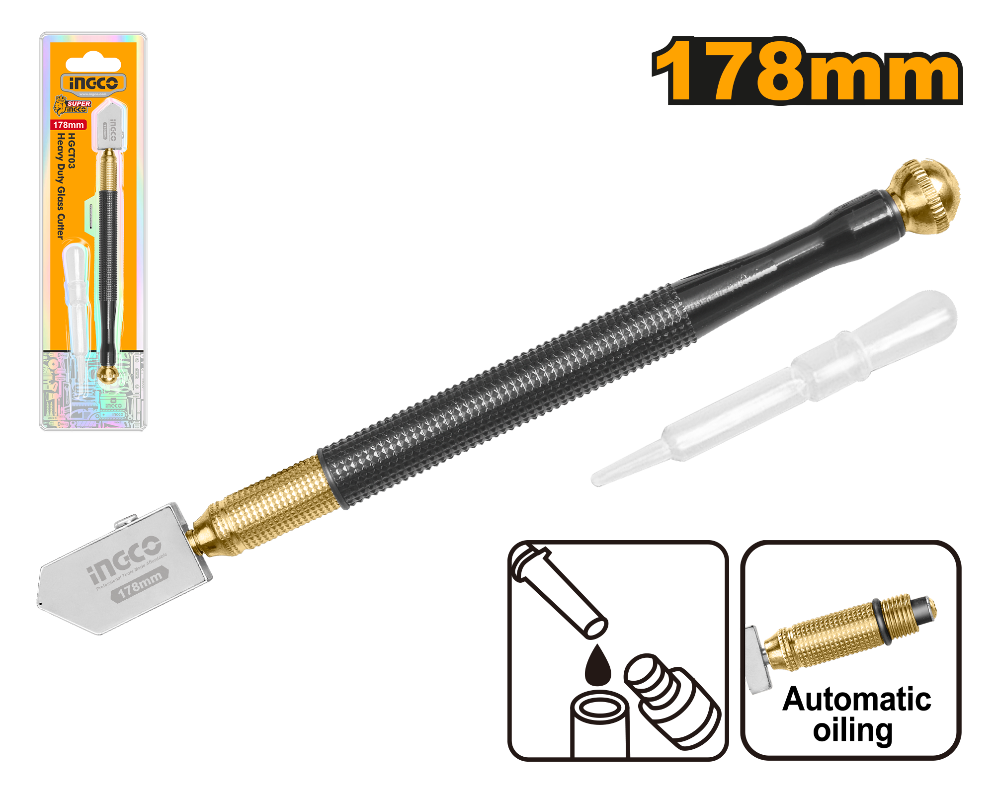 Стеклорез масляный INGCO HGCT03