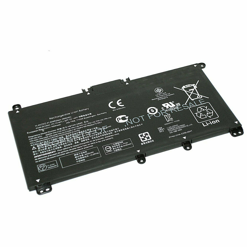 Аккумулятор для ноутбука HP 15-CS 17-BY (HSTNN-LB7X HT03XL) 11.55V 3470mAh 41.9Wh черный HC/ORG