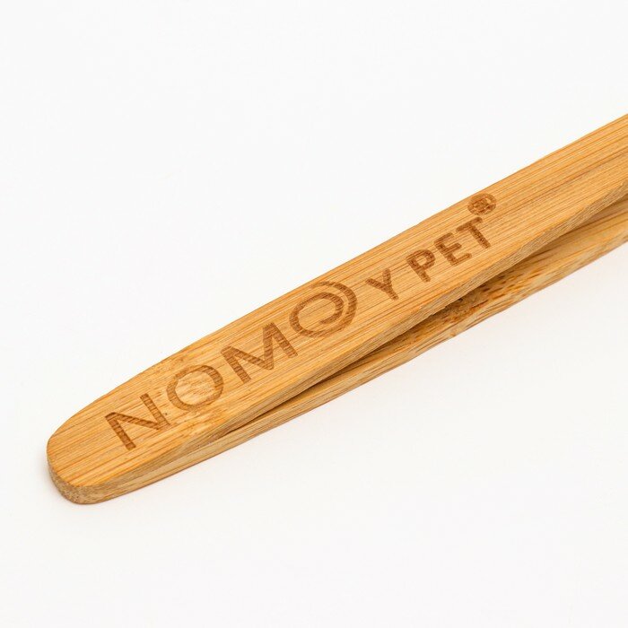 Пинцет для террариума NOMOy Pet из бамбука, изогнутый, 16,5 см (NZ-05) - фотография № 4