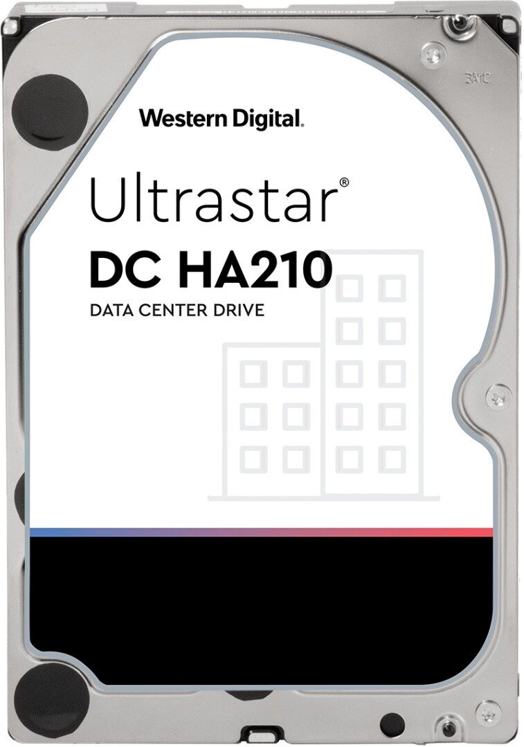 Жёсткий диск WD Ultrastar DC HA210 1ТБ 3,5" 7200RPM 128MB (1W10001)