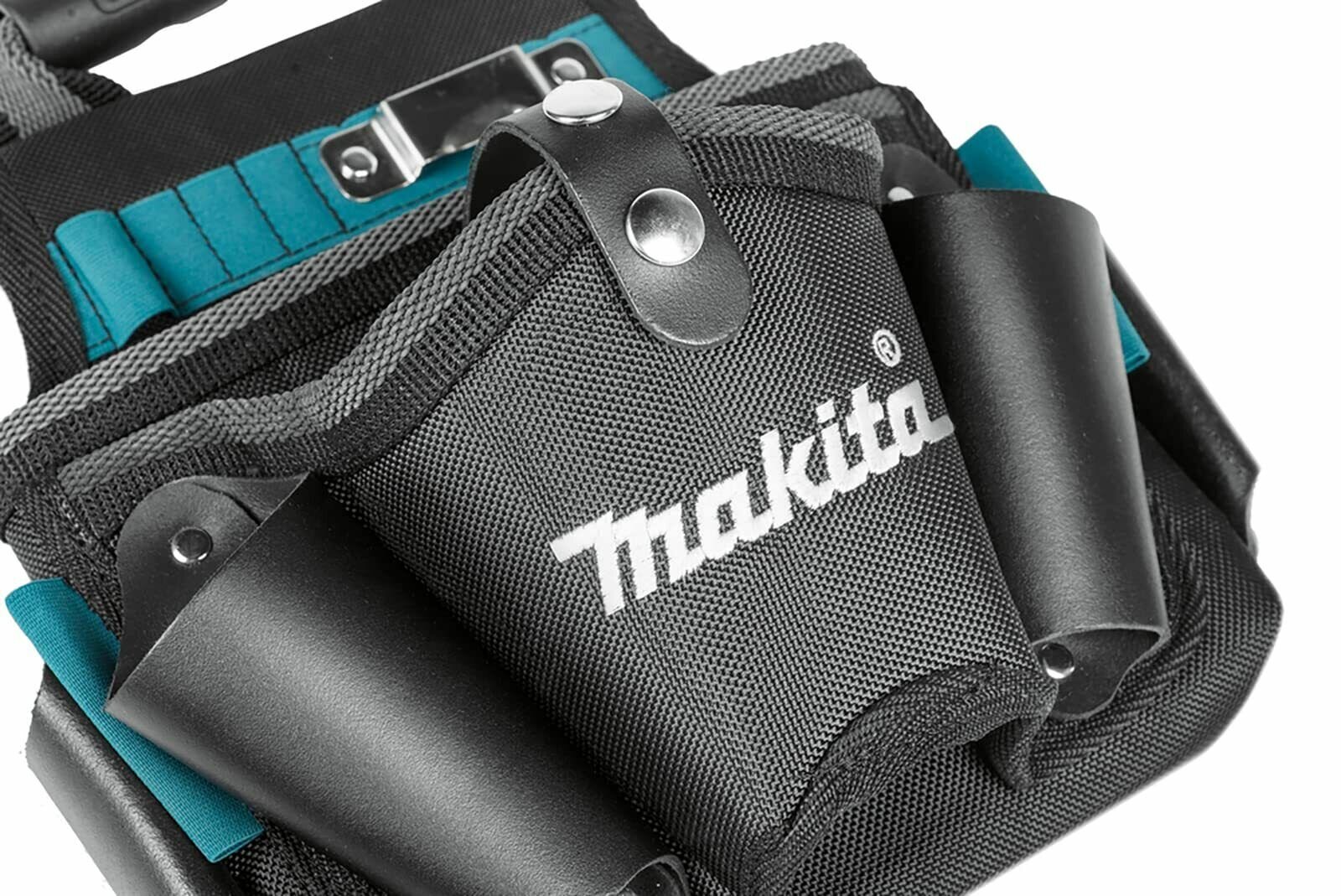 Cумка-кобура для шуруповерта Makita, поясная, с двумя отделениями и держателем для бит, E-05125 - фотография № 2