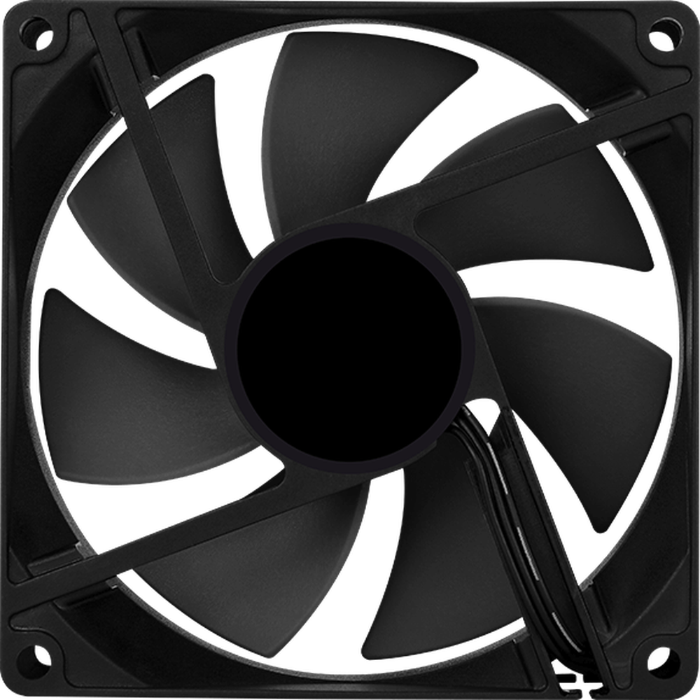 Вентилятор AeroCool Force 9 Black 90x90x25mm 1200rpm