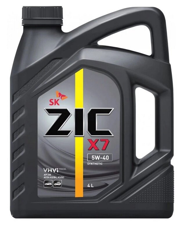 Синтетическое моторное масло ZIC X7 5W-40