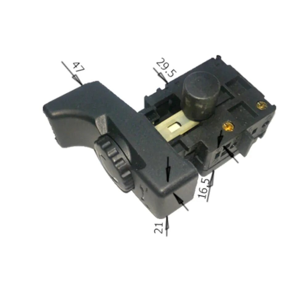 фото Выключатель (кнопка) БУЭ подходит для фрезера, дрели, миксера Фиолент 5091678И