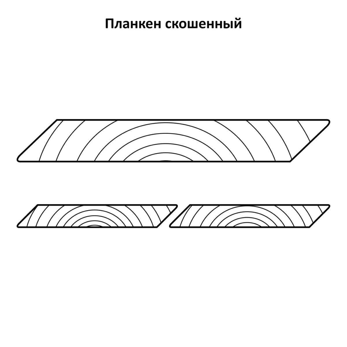 Доска сухая планкен скошенный "ТД Крона" 20*125*6000(6шт/4,5м2) - фотография № 2