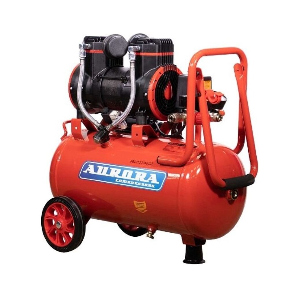 фото Компрессор PASSAT-25 BLACK тихий, без масл. (24л, 249л/мин, 1.45кВт)