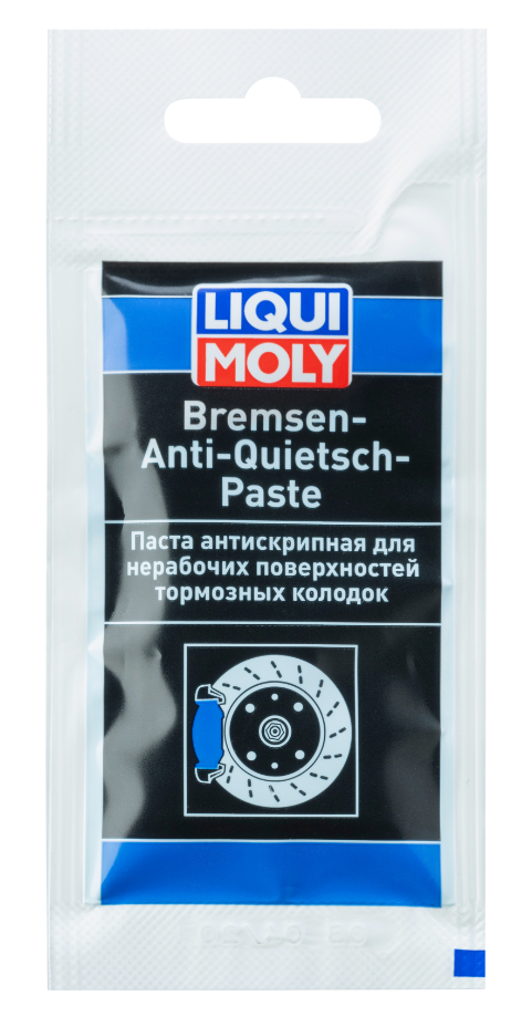 LIQUI MOLY Bremsen-Anti-Quietsch-Paste (0,01кг) Смазка синт. для тормозных систем