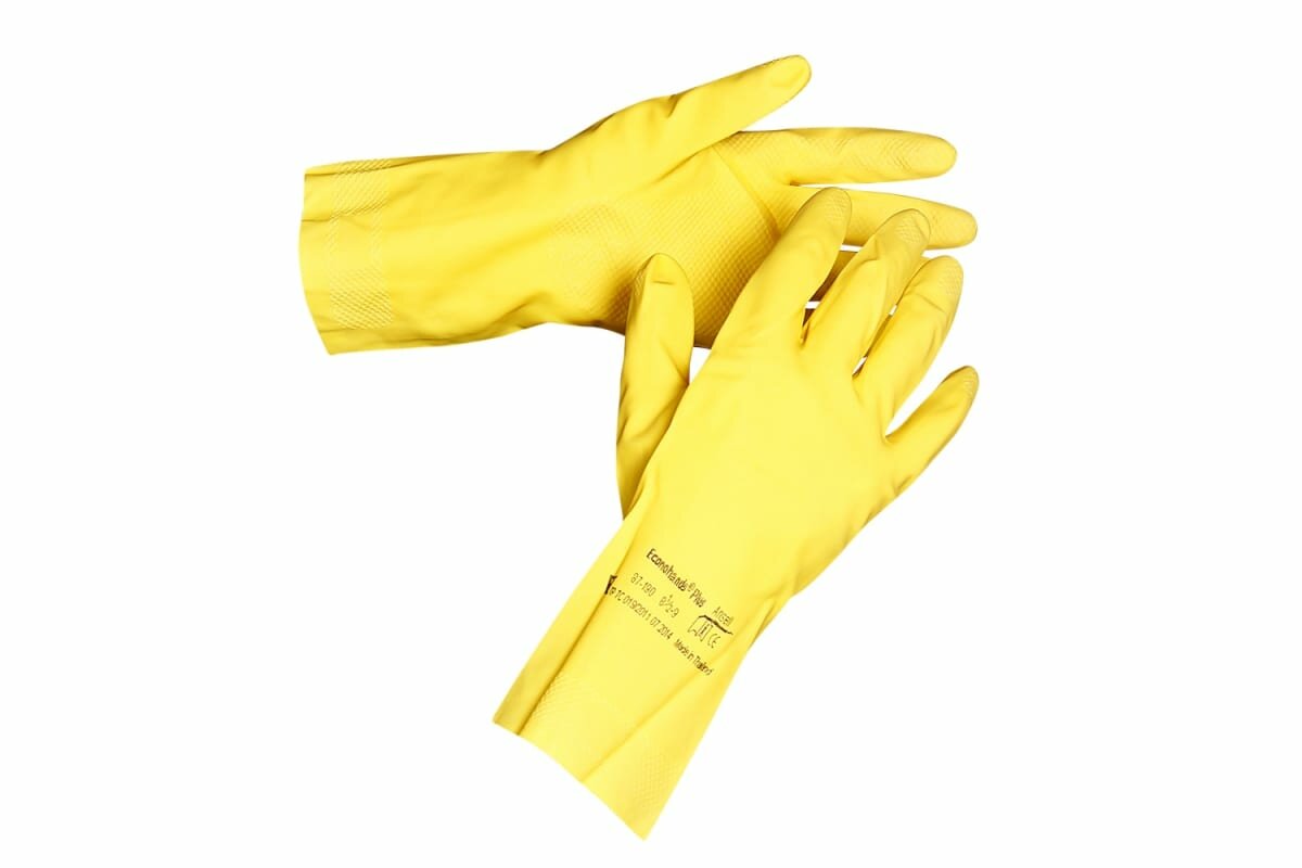 Влагостойкие химостойкие перчатки Ansell AlphaTec 87-190-8 - фотография № 2