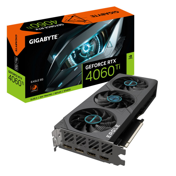 Видеокарта Gigabyte GeForce RTX 4060 Ti EAGLE 8GB RTL