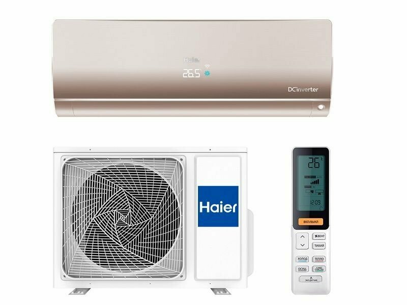 Кондиционер инверторный HAIER Wi-Fi Flexis SUPER match AS25S2SF2FA-G - фотография № 7