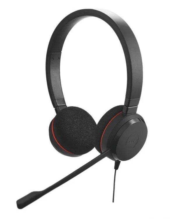 Наушники с микрофоном JABRA Evolve 20 MS Stereo, черный