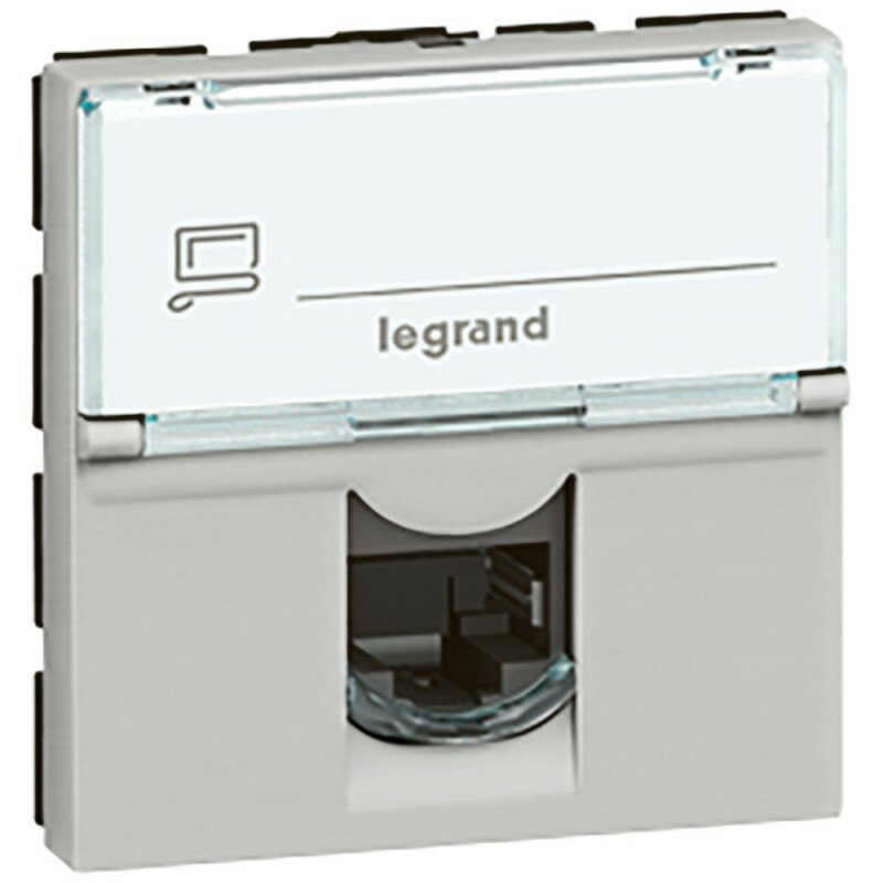 Legrand Розетка RJ 45 - Программа Mosaic - категория 5е - UTP 079454 1 шт.